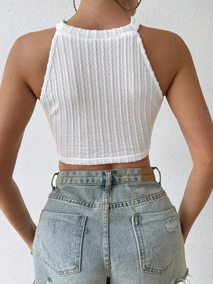 Boho Fringe Halter 🌙