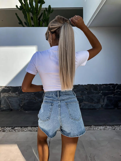 Starlight Stripe Shorts ✨