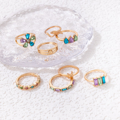 Colorful Gem Rings 💍