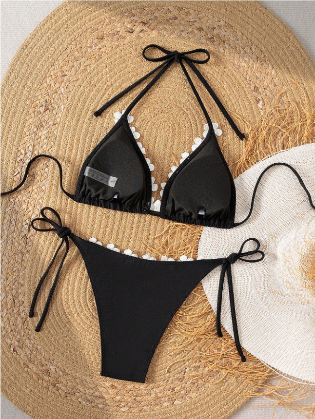 Midnight Blossom Bikini 🌸