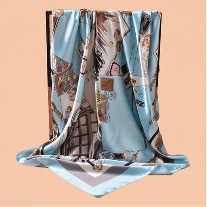 Ocean Silk Scarf 🌊