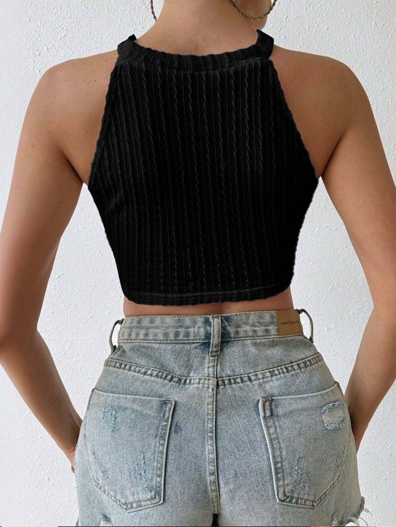 Boho Fringe Halter 🌙