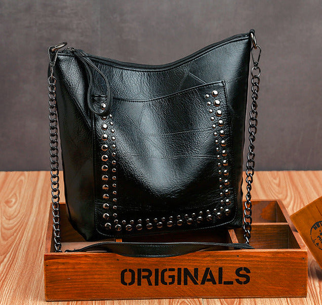 Studded Rebel Tote 🖤