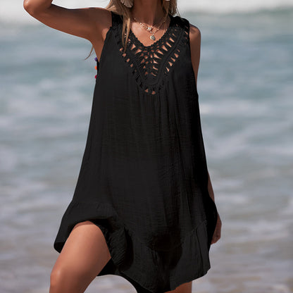 Sunset Tassel Coverup 🌴