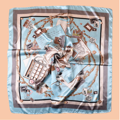 Ocean Silk Scarf 🌊