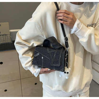 Denim Knot Hobo 👜