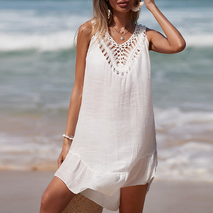 Sunset Tassel Coverup 🌴