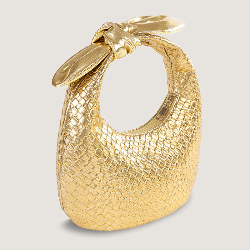 Metallic Knot Hobo 👜