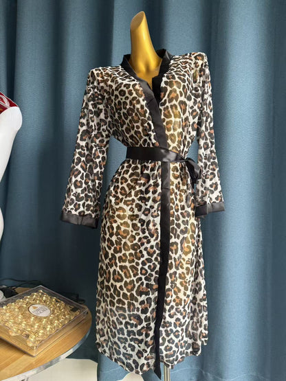 Wild Elegance Robe 🐆