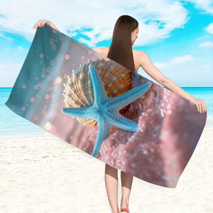 Ocean Starfish Towel 🐚