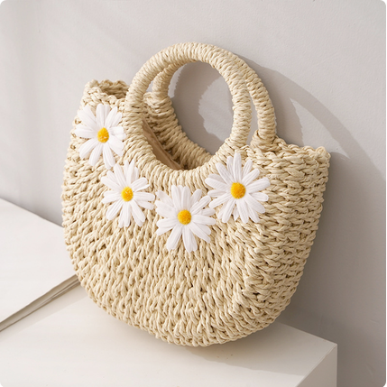 Daisy Straw Tote 👜