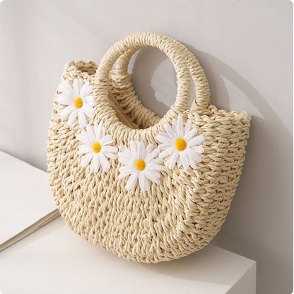 Daisy Straw Tote 👜