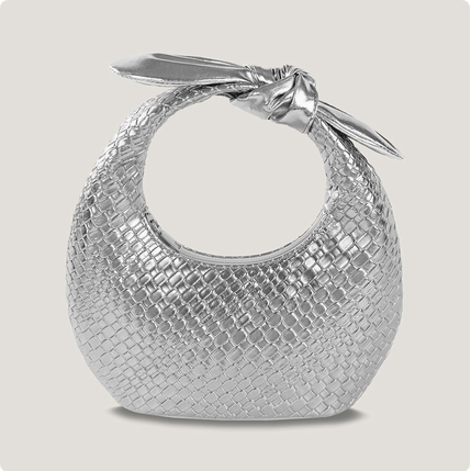 Metallic Knot Hobo 👜