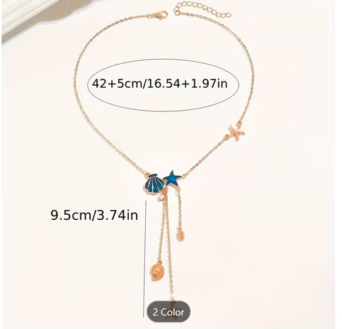 Ocean Whispers Necklace 🐚