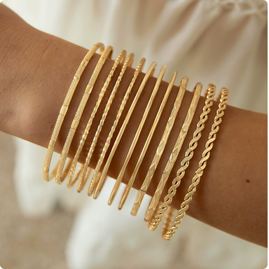 Metal Stack Bracelet ⚡