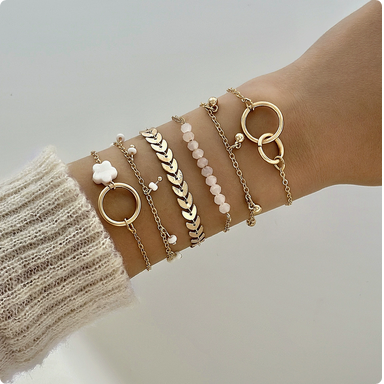 Metal Stack Bracelet ⚡
