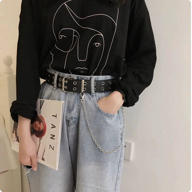 Grommet Chain Belt 🔗