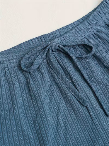 Ribbed Lounge Pajama 🌸