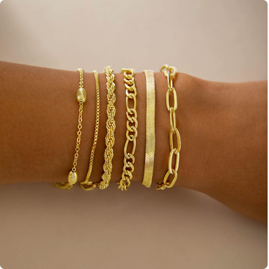 Metal Stack Bracelet ⚡