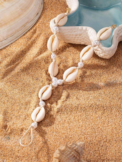 Shell Barefoot Anklet 👣