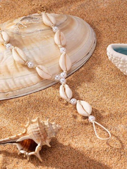 Shell Barefoot Anklet 👣