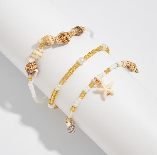 Coastal Charm Anklets 🐚