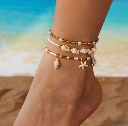 Coastal Charm Anklets 🐚