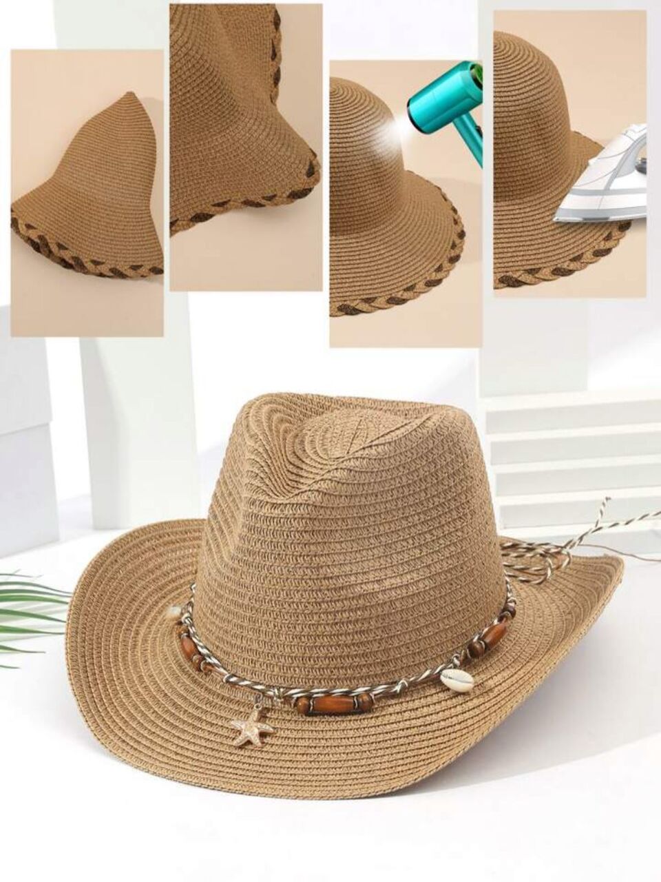 Boho Shell Hat 🐚