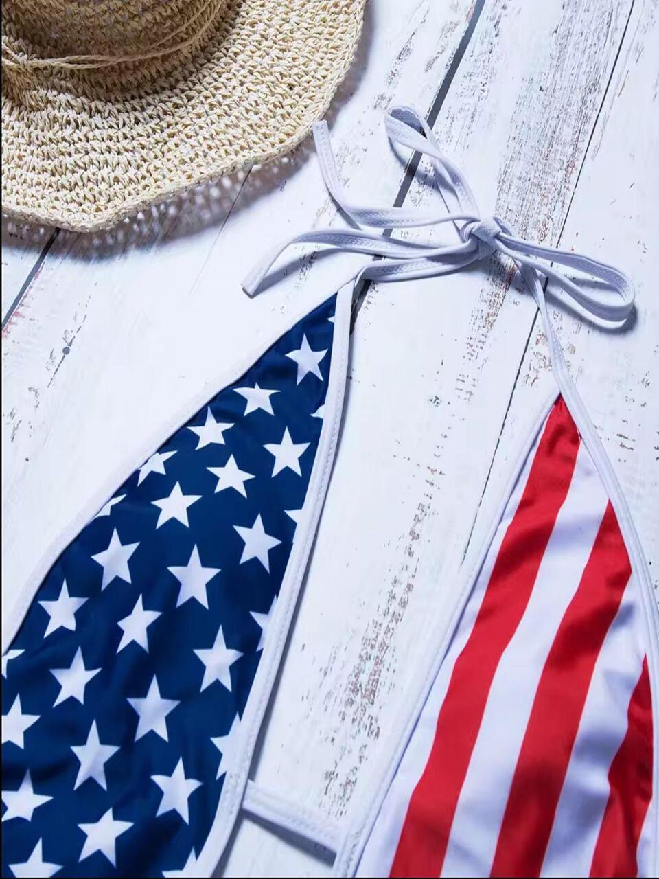 Stars & Stripes Swimsuit 🌟