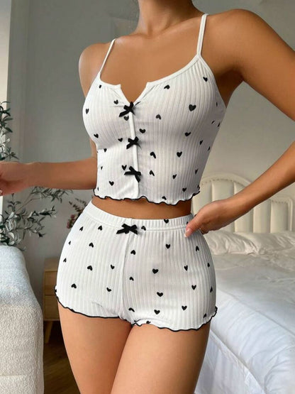 Sweetheart Charm Pajama 🩶
