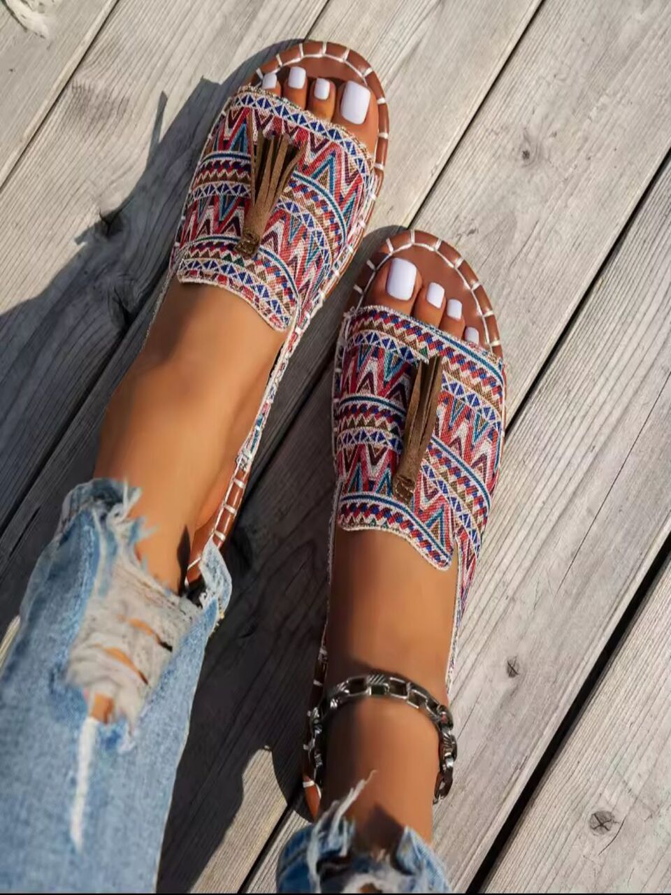 Tassel Trail Sandals 🍭
