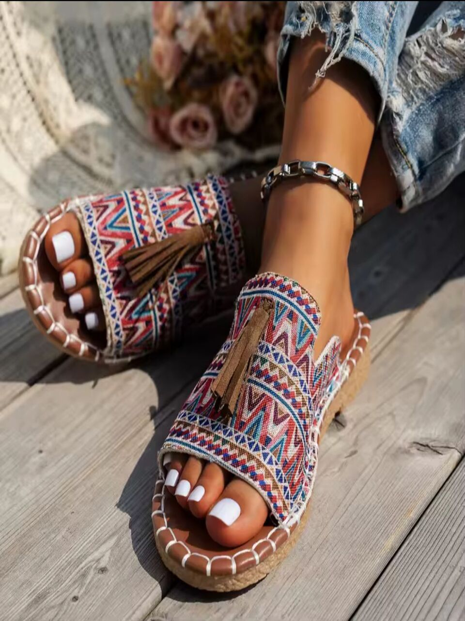 Tassel Trail Sandals 🍭