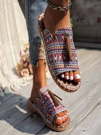 Tassel Trail Sandals 🍭