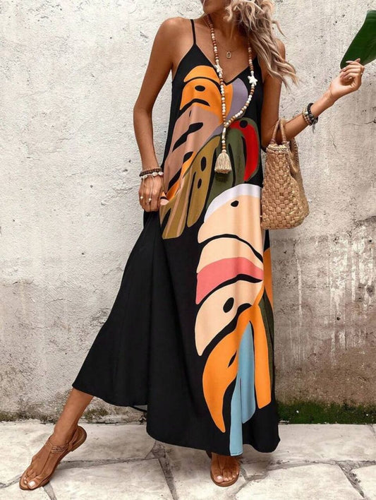 Tropic Stroll Maxi 🖤