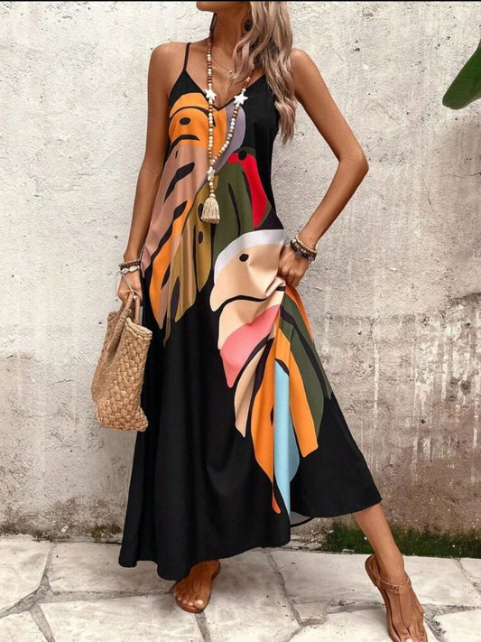Tropic Stroll Maxi 🖤