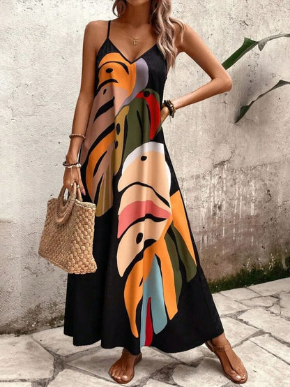Tropic Stroll Maxi 🖤