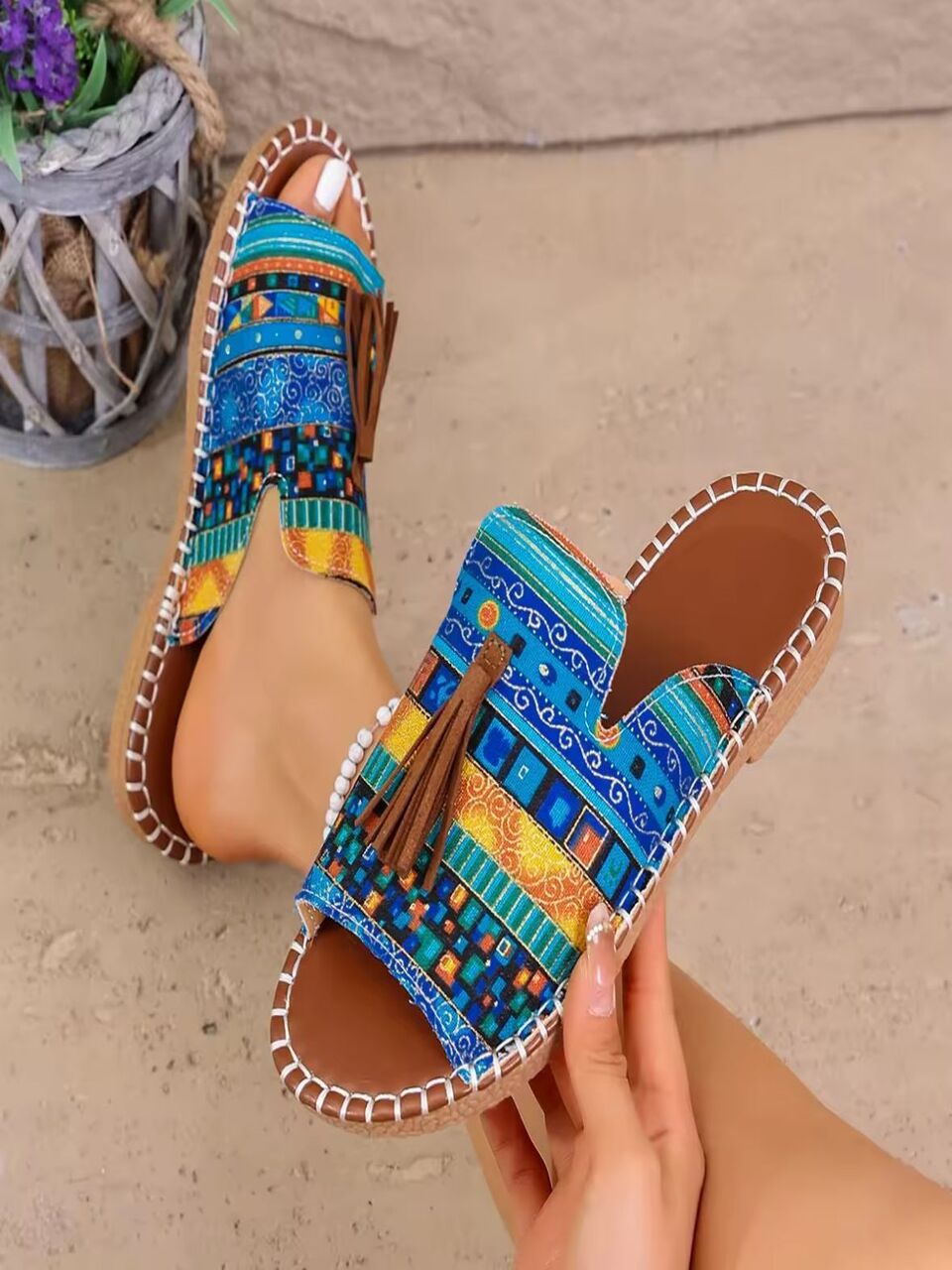 Tassel Trail Sandals 🍭