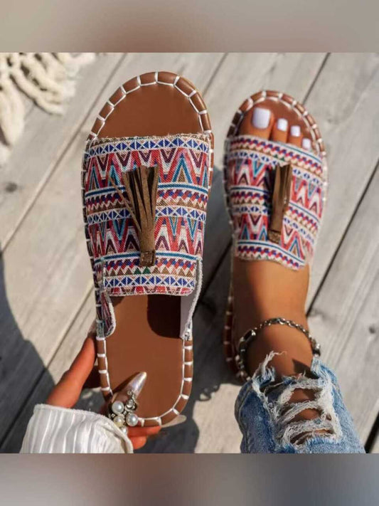 Tassel Trail Sandals 🍭