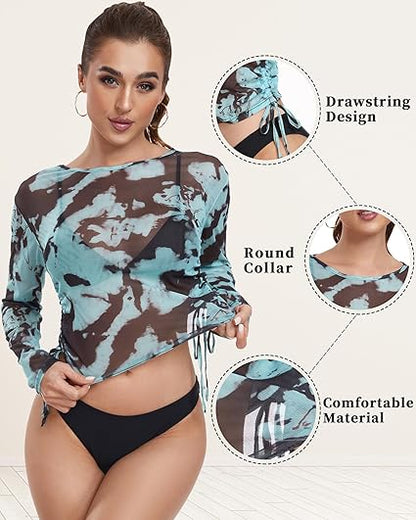 Dreamscape Mesh Top 🎨