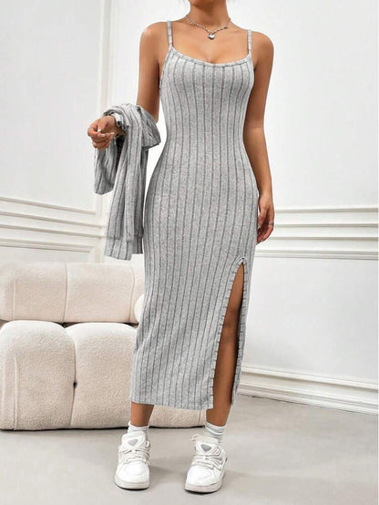 Cozy Ribbed Set 🤍