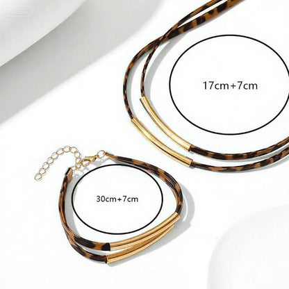 Leopard Choker Set 🐆