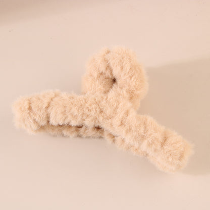 Fuzzy Claw Clips 🌈