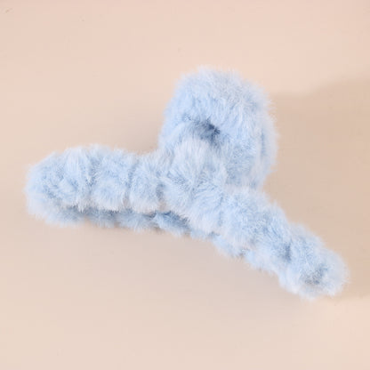 Fuzzy Claw Clips 🌈