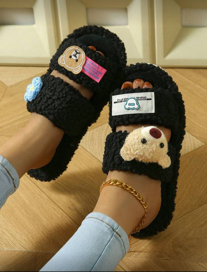 Teddy Fuzzy Slides 🧸