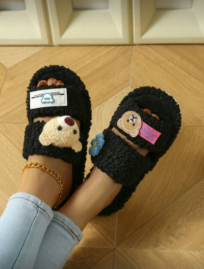 Teddy Fuzzy Slides 🧸