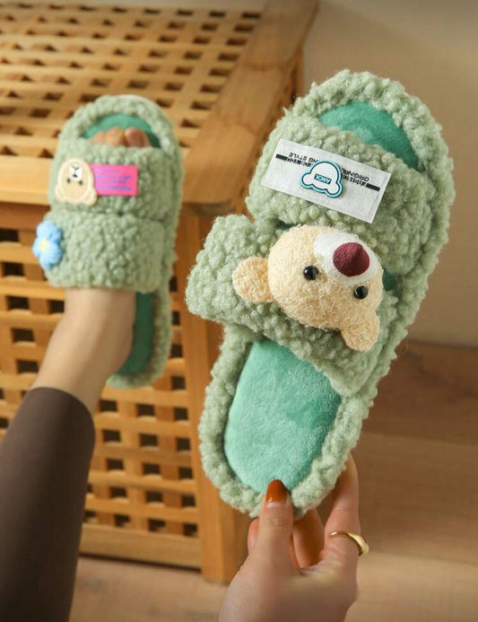 Teddy Fuzzy Slides 🧸