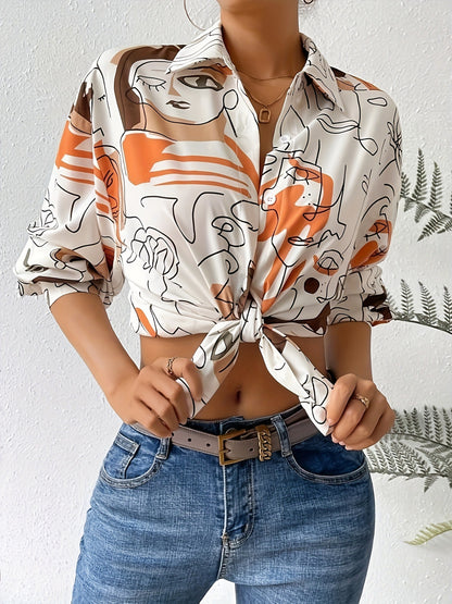 Abstract Faces Shirt 🎨