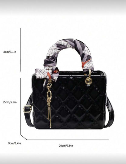 Quilted Charm Bag 💋