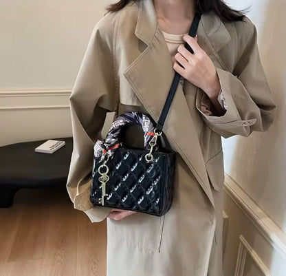 Quilted Charm Bag 💋