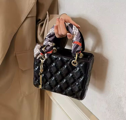 Quilted Charm Bag 💋